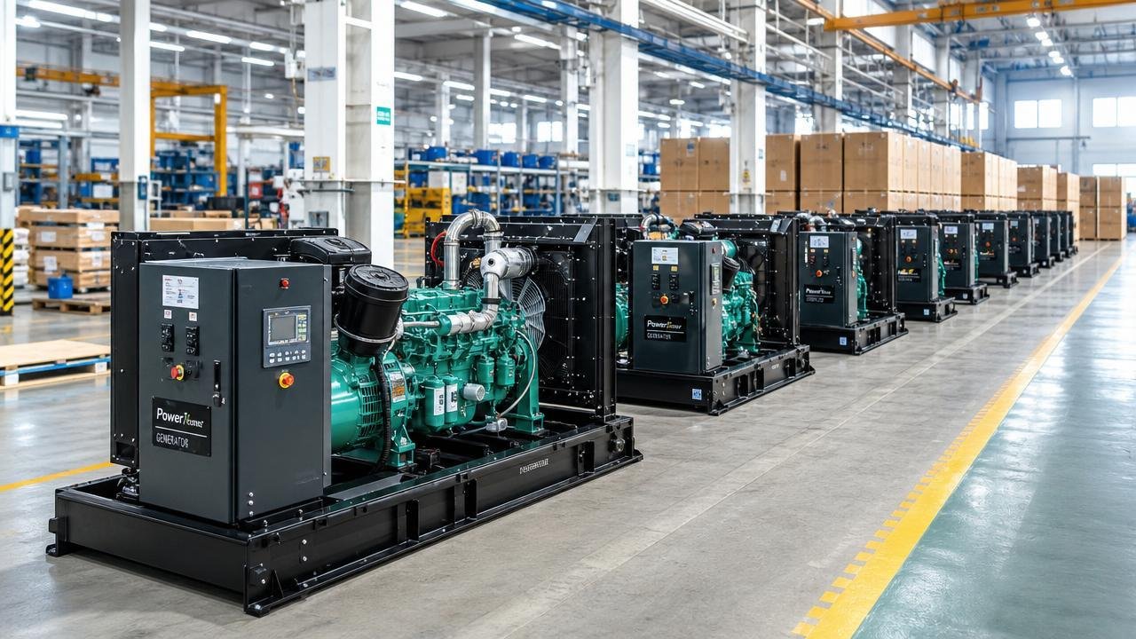 Baudouin generator set
