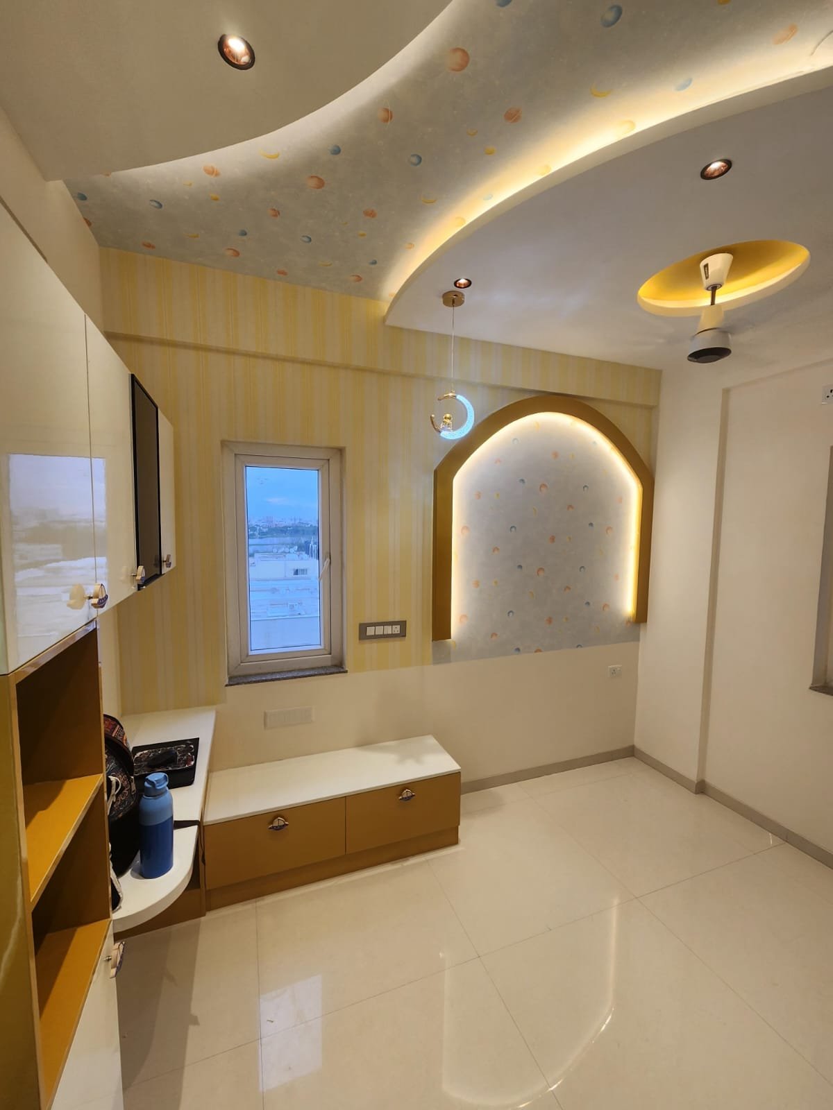 Custom Kitchen Cabinet Design, interiors by Dhrithi Infra