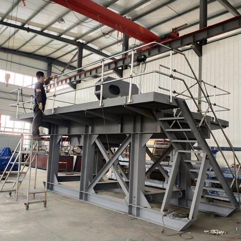 Plant room equipment stands