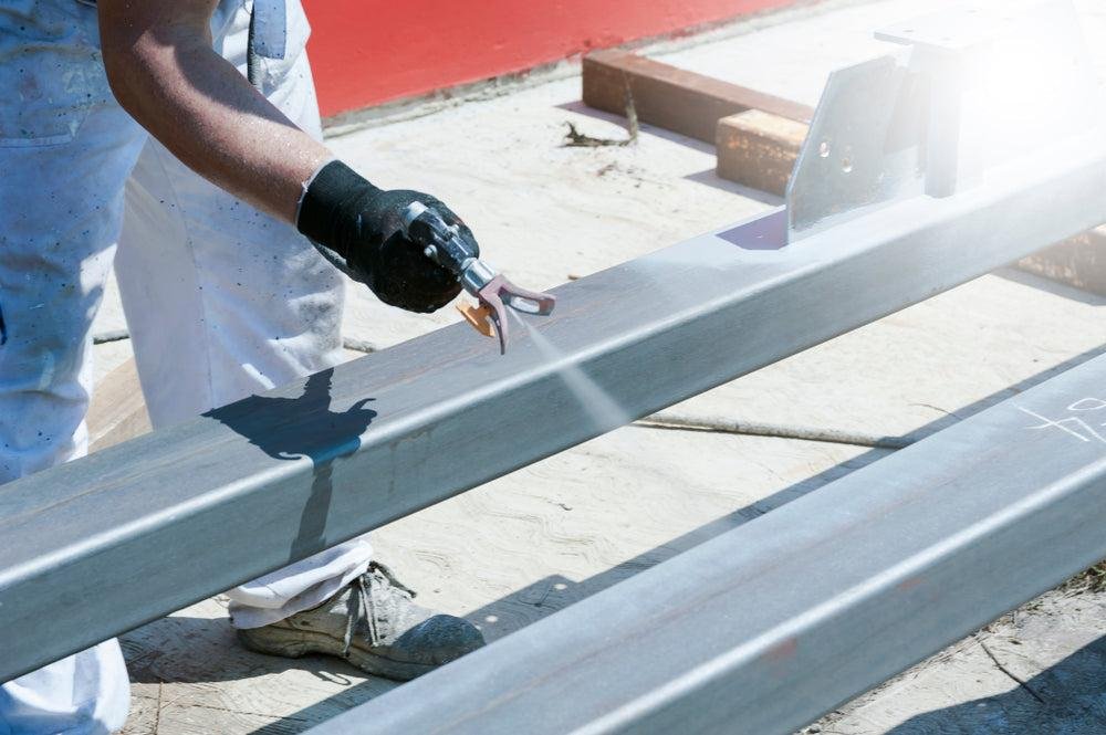 Finishing steel work