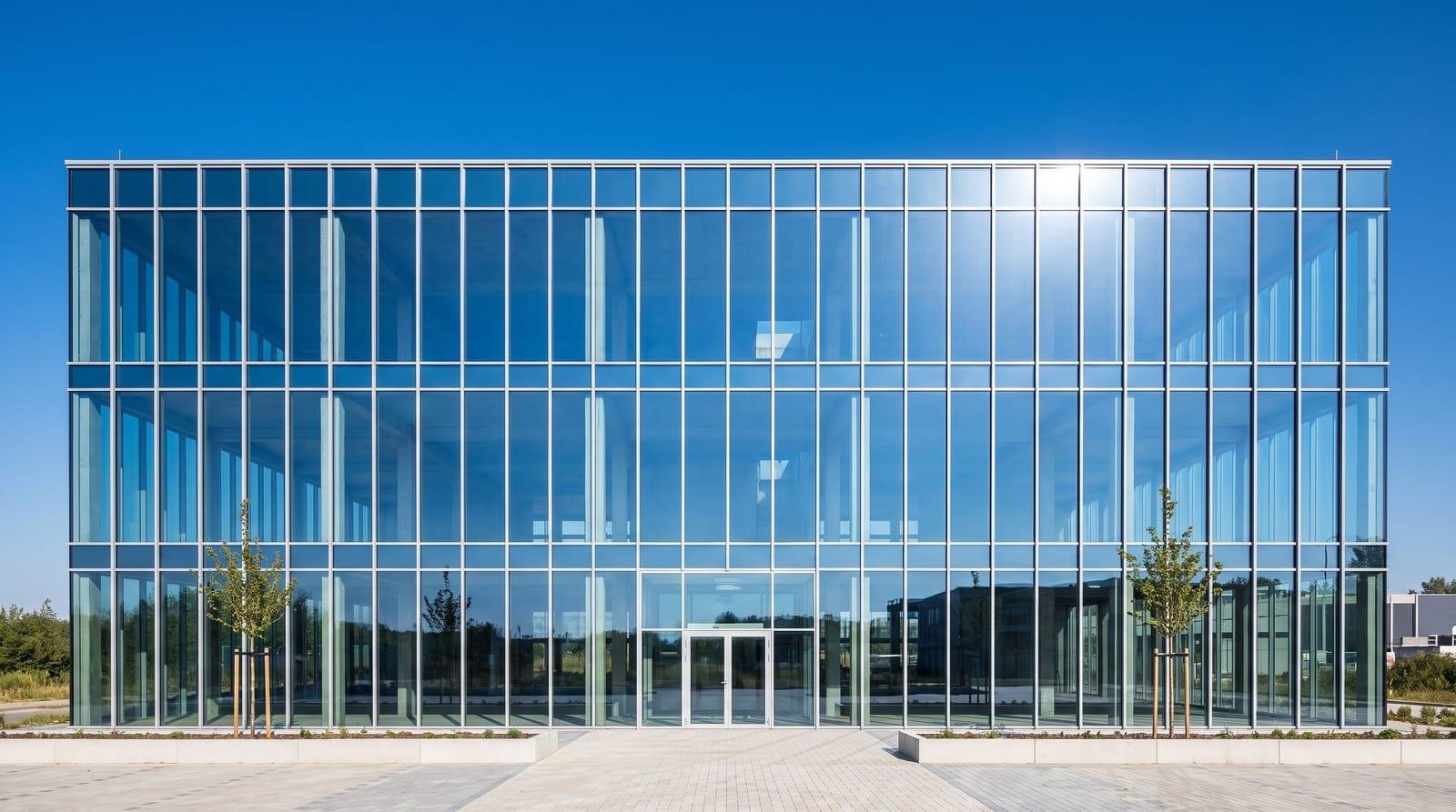 Structural glazing run