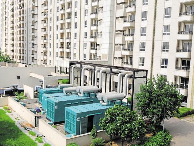 Mahindra Powerol generator set