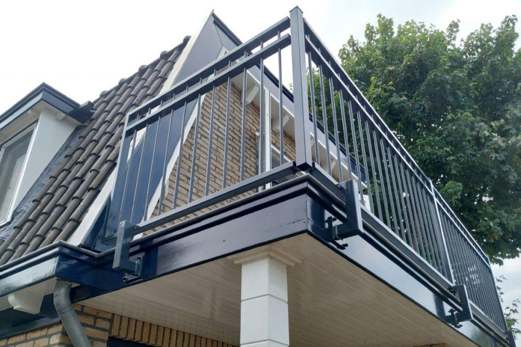 Mild steel compound railing