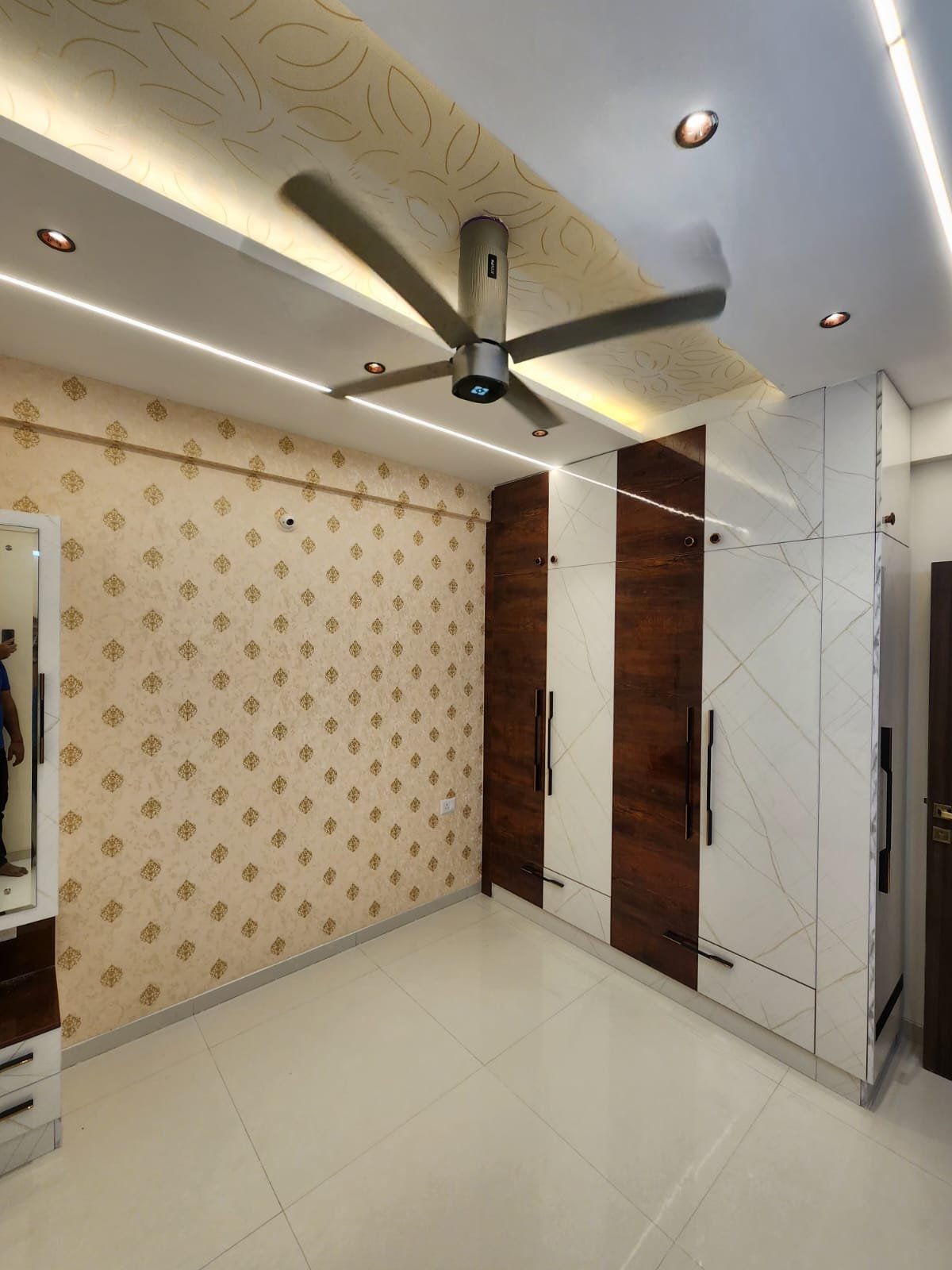Premium Bedroom Interior Design, interiors by Dhrithi Infra