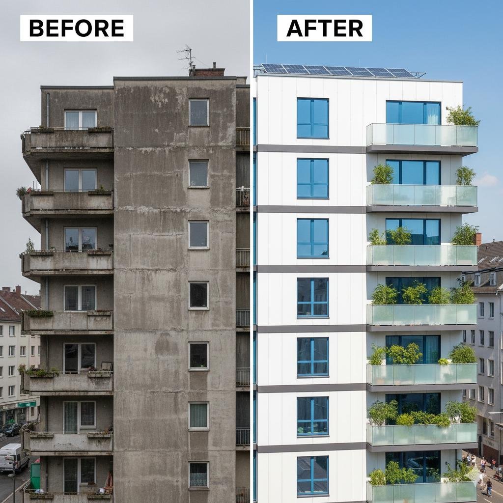 Renovation cladding overlay