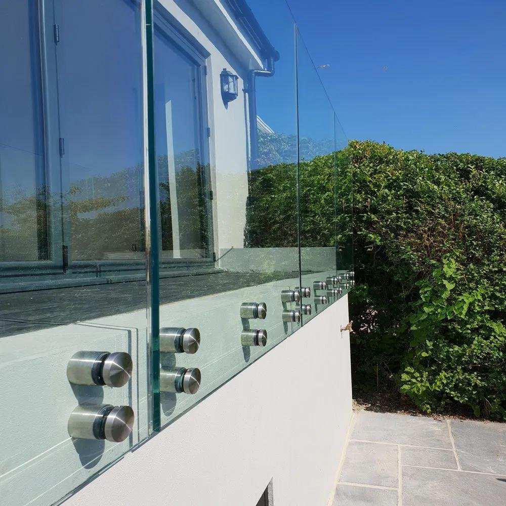 Terrace SS glass balustrade